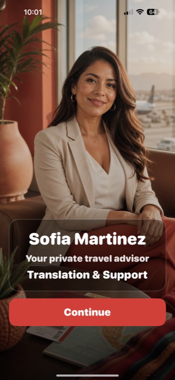 Sofia branded splash screen